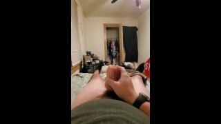 Masterbating while friends girlfriend is in the next room.