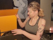 Preview 2 of 25K PornHub Sub Giftbox Unboxing!