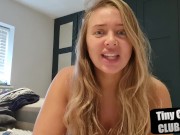Preview 5 of Small cocks humiliation by webcam solo amateur busty babe
