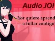 Preview 3 of Audio JOI hentai, Yor quiere practicar sexo contigo.