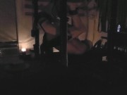 Preview 2 of Candlelit pegging his ass