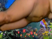Preview 2 of PREVIEW OF COMPLETE 4K MOVIE DIVE WITH ME WITH CUMANDRIDE6 AND OLPR
