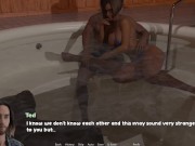 Preview 3 of The Motel Gameplay #25 Hot Wife Sucks A BBC In Front Of Husband