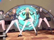 Preview 5 of 【KKS／MMD】Brown Eyed Girls - Abracadabra アスナ 桐ヶ谷直葉 アリス 朝田詩乃【SAO】