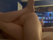 Preview 1 of Romantic Passionate Sex Big Dick Tight Pussy Multiple Positions Orgasms Cumshot on Ass Real Couple