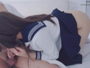 Preview 5 of Beautiful girl in uniform gets fucked hard after school