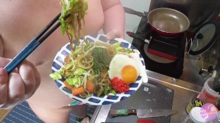 [Prof_FetihsMass] Take it easy Japanese food! [fried soba]