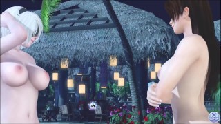 Dead or Alive Xtreme Venus Vacation 2B & Mai Shiranui Nude Body Nude Mod Fanservice Appreciation