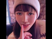 Preview 1 of Cute Asian snow bunny gets Fucked, multiple orgasms and eyes rolling. Animation re-work.