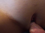 Preview 2 of Stepsister let me fuck shes jucy pussy slowly and cum on pussy.