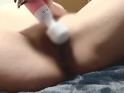 Preview 4 of I want you to see masturbation with an electric massage machine
