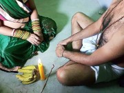 Preview 1 of ढोंगी तांत्रिक बाबा ने अपनी भक्त को पूजा के बाद चोदा ! हिंदी डर्टी टॉक