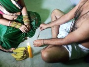 Preview 2 of ढोंगी तांत्रिक बाबा ने अपनी भक्त को पूजा के बाद चोदा ! हिंदी डर्टी टॉक