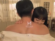 Preview 3 of ModelMedia Asia-MDHS-0004-Model Super Sexual Lesson School-Sex Battle-Yue Ke Lan-Best Original Asia