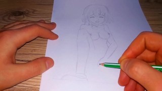 Hentai Japanese woman loves to be looked at when she pees