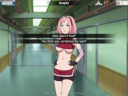 Preview 3 of Kunoichi Trainer - Naruto Trainer [v0.19.1] Part 99 Sakura The Naked Doctor By LoveSkySan69