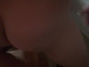 Preview 5 of MY CUCKOLD SUCKING ME WHILE MY BULL EATS ME! DELIGHT! OUR VIDEOS ARE REAL AMATEUR.