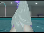 Preview 6 of Innocent cat girl neko gets breed during swimming course