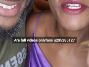 Preview 6 of Rubbing daddy's precum with my finger then fuck ebony