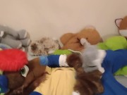 Preview 2 of fursuiter fucks modified plushie and cums