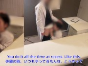 Preview 3 of [cuckold]“Husband, I’m sorry…!”Nurse's wife is trained to dirty talk by doctor in hospital