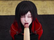 Preview 1 of RWBY - Ruby Rose × Blowjob