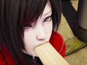 Preview 5 of RWBY - Ruby Rose × Blowjob