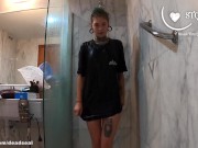 Preview 2 of Taking shower in clothes