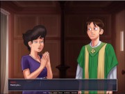 Preview 6 of Summertime saga - Johannes did something that Nun Angelica didn't like