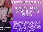 Preview 1 of ASMR - Helping Your Favorite Rock Star Relax After Her Show