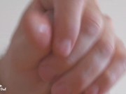 Preview 6 of Extreme close up head of big cock, oiled masturbation cumshot