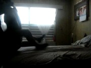 Preview 6 of Jamacan Silhouette Fucking she couldnt handle my dick