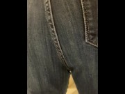 Preview 4 of Tight Jeans Pee Desperation