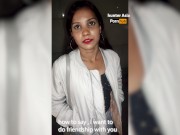 Preview 2 of Indian Stranger Girl Agree For Sex For Money & Fucked in Apartment Room - Indian Hindi Audio