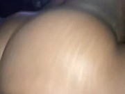 Preview 3 of Stabbing Dick in my Big Booty Ebony stepdaughter (We Almost Got Caught) XxxGawds