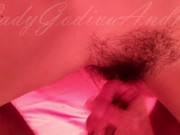 Preview 2 of He cums on my hairy pussy after fucking me and fills it with cum!💦💦💦Amateur - Cumshot