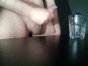 Preview 4 of HUGE cumshot while filling my cumcup pt3