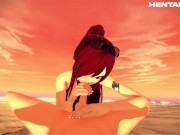 Preview 3 of Erza Scarlet - Fairy Tail Hentai Anime 3D + POV