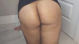 Chubby Fat Ass Boy Stripping And Shaking Ass