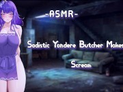 Preview 4 of [ASMR][F4M] Sadistic Butcher Makes You Scream {RolePlay}