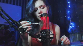 ASMR STROKING WITH A BRUSH 💋