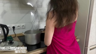 I got fucked while cooking 4k