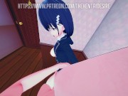 Preview 5 of SUZU KANADE LIKES BIG JUICY DICKS 💦 AYAKASHI TRIANGLE HENTAI