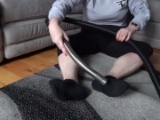 Preview 4 of Filthy black ankle socks got a good suck!