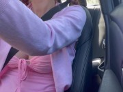Preview 6 of Artemisia Love driving with one tit out of her dress_Twitter:Artemisialove9_IG:Artemisialove_real