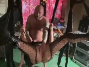 Preview 6 of Squirting and anal sex swing big dick