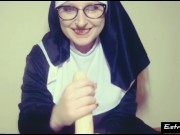 Preview 1 of Nun gives you a handjob