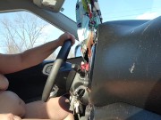 Preview 3 of Drive with me as I cum many times
