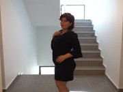 Preview 1 of Hot thick MILF home alone