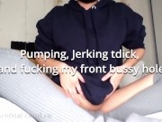 Preview 3 of pumping, jerking tdick, TEASER